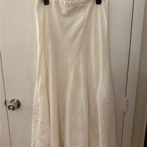 Chalet Cream A-Line Maxi Skirt
